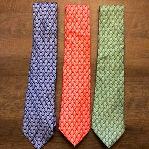 VINEYARD VINES KENTUCKY DERBY NECKTIE LOT OF 3